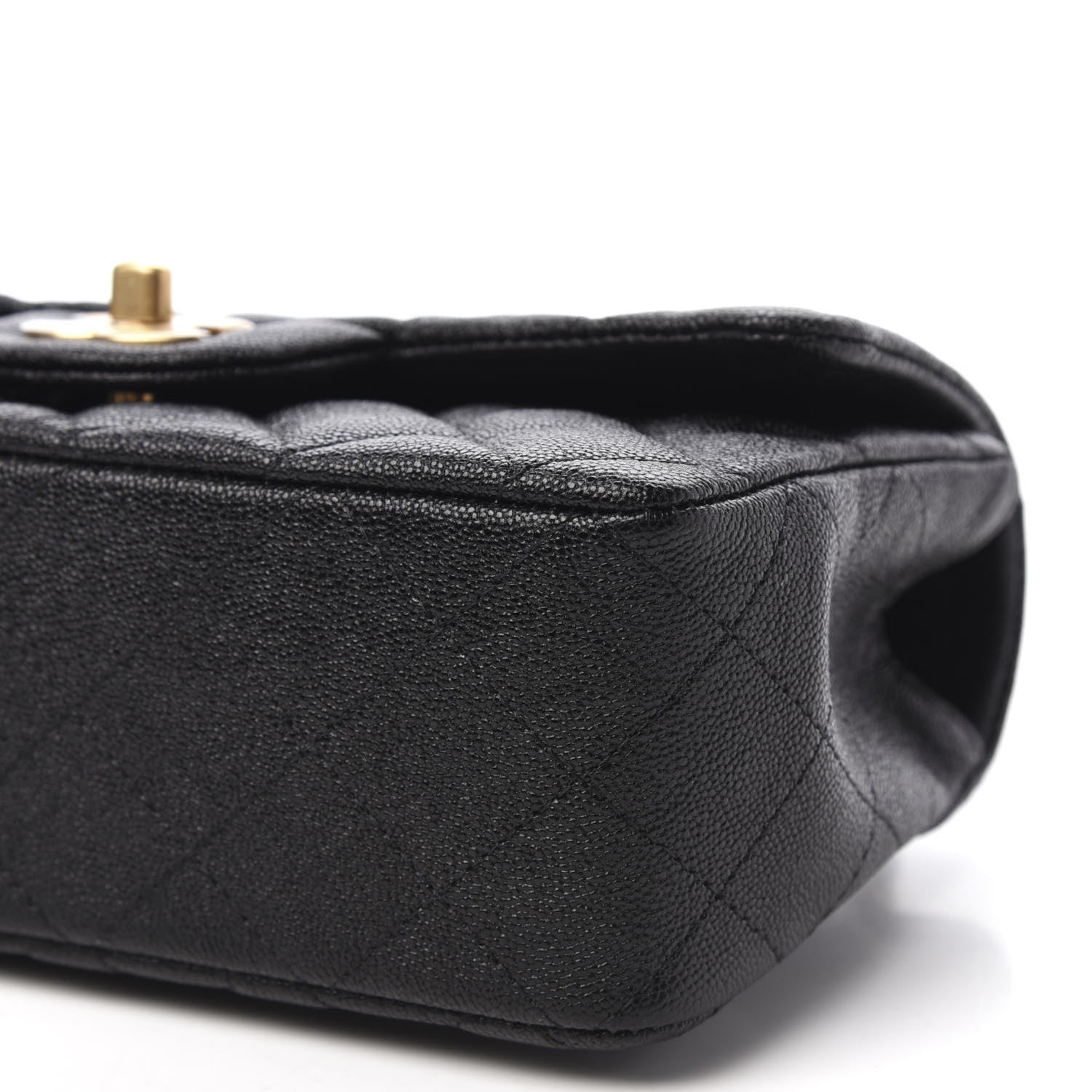 Chanel Caviar Quilted Mini Top Handle Rectangular Flap Black 7 of 11