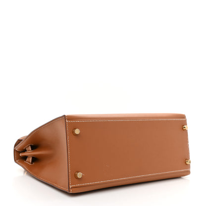 Hermes Epsom Kelly Sellier 28 Gold 4 of 13