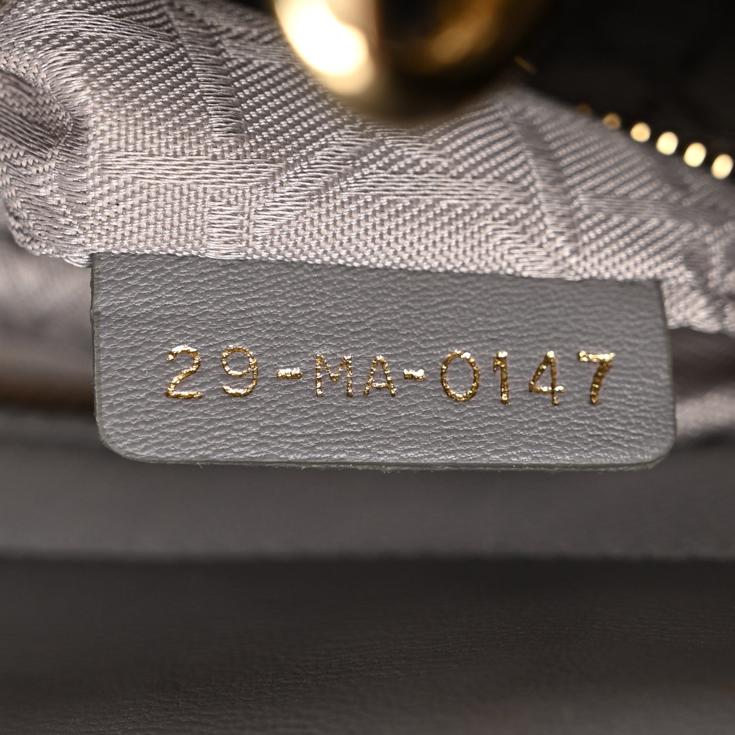 Christian Dior Lambskin Cannage Small Lucky Badges My Lady Dior Grey 7 of 11