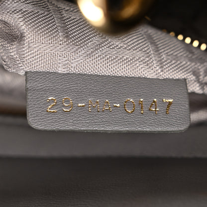 Christian Dior Lambskin Cannage Small Lucky Badges My Lady Dior Grey 7 of 11