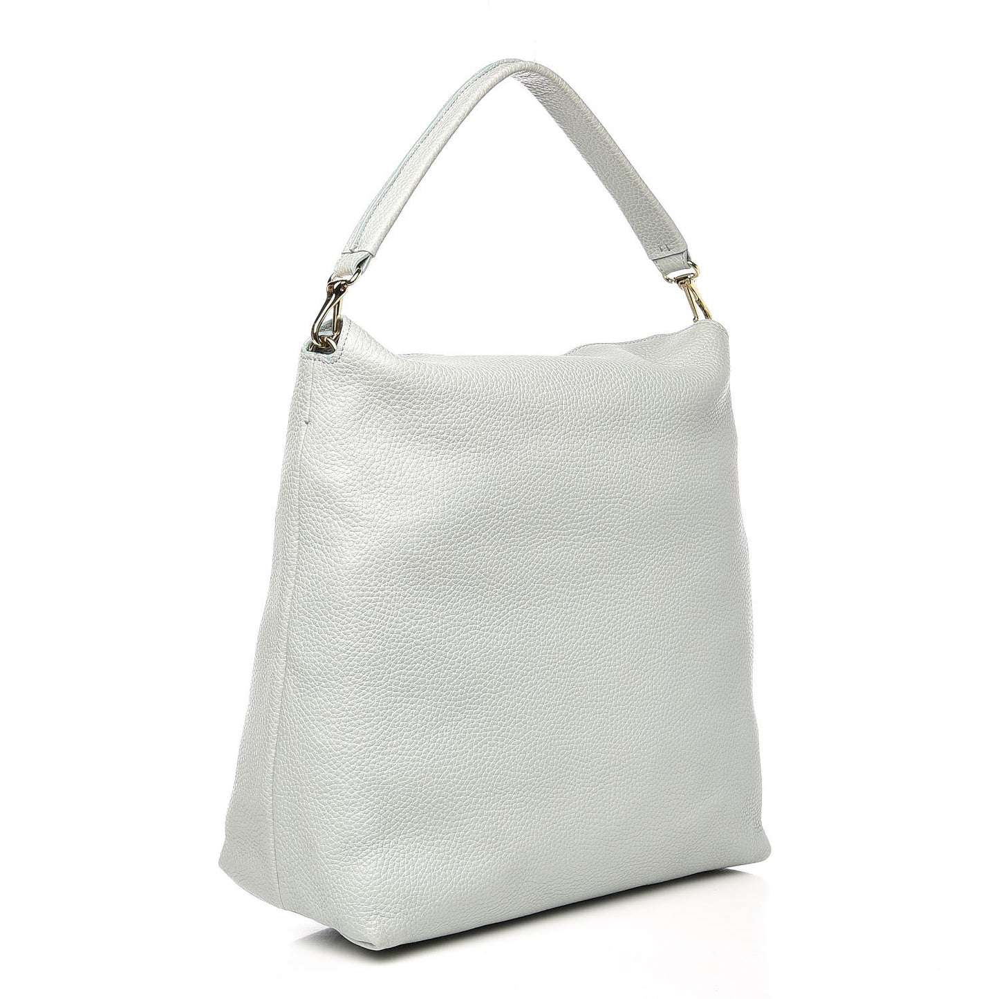 Grainy Calfskin Medium Cale Hobo Sky Blue