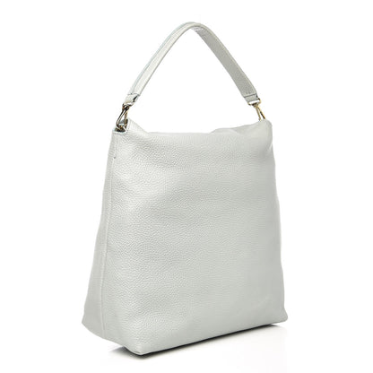 Burberry Grainy Calfskin Medium Cale Hobo Sky Blue 3 of 8