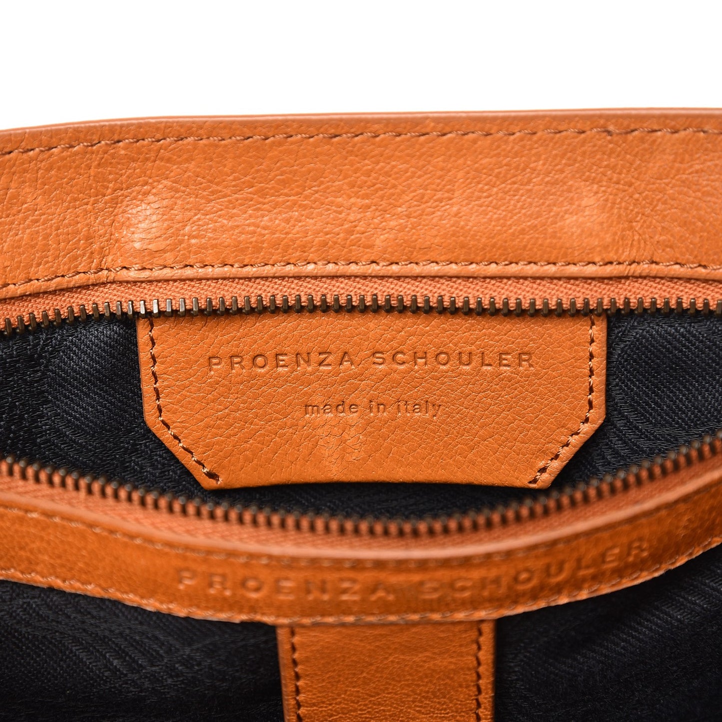 Lambskin Medium PS1 Satchel Saffron