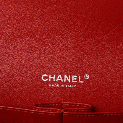 Chanel Lambskin Quilted Jumbo Double Flap Red 9 of 12