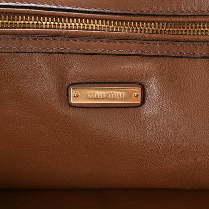 Miu Miu Soft Calf Cloud Hobo Canella 6 of 7