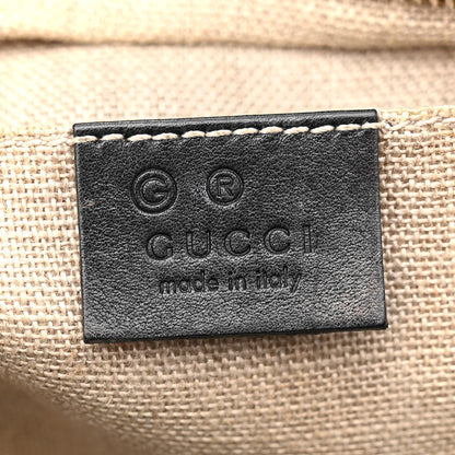 Gucci Microguccissima Mini Bree Messenger Bag Black 6 of 19