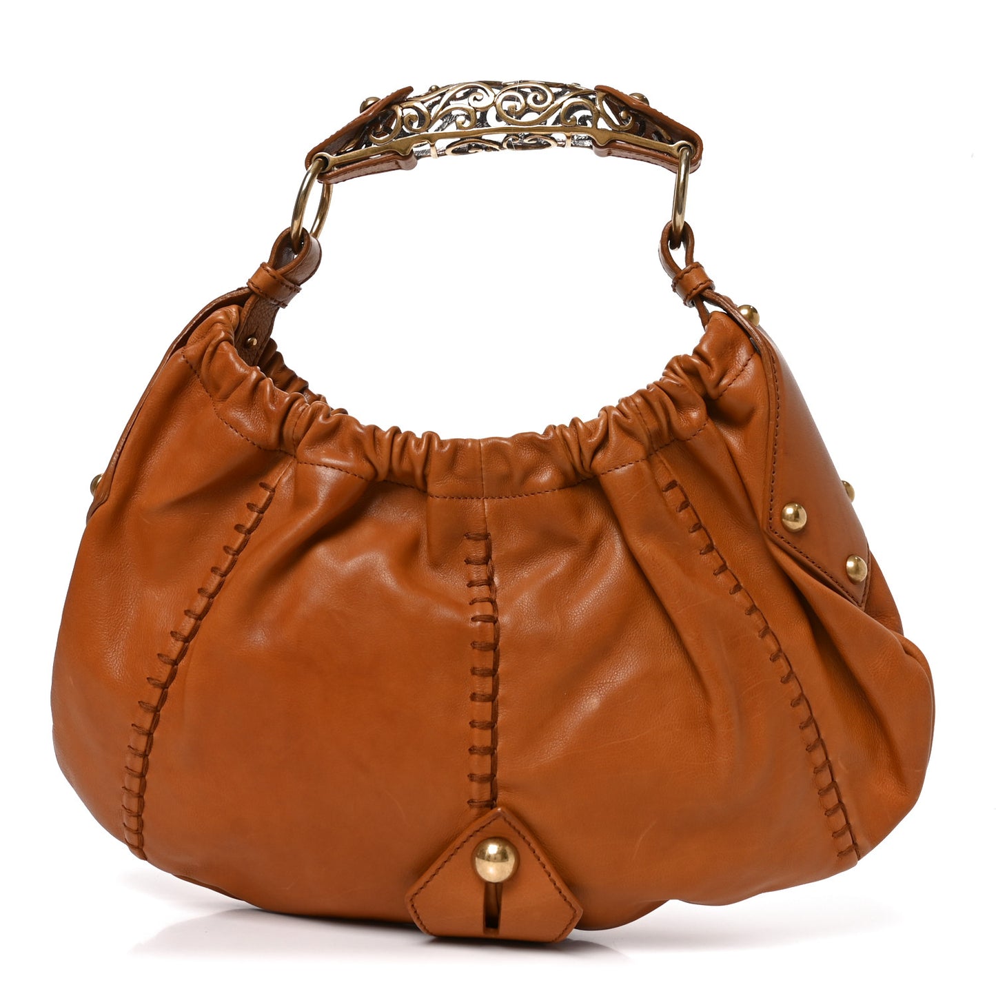 Calfskin Vincennes Mombasa Hobo Tan