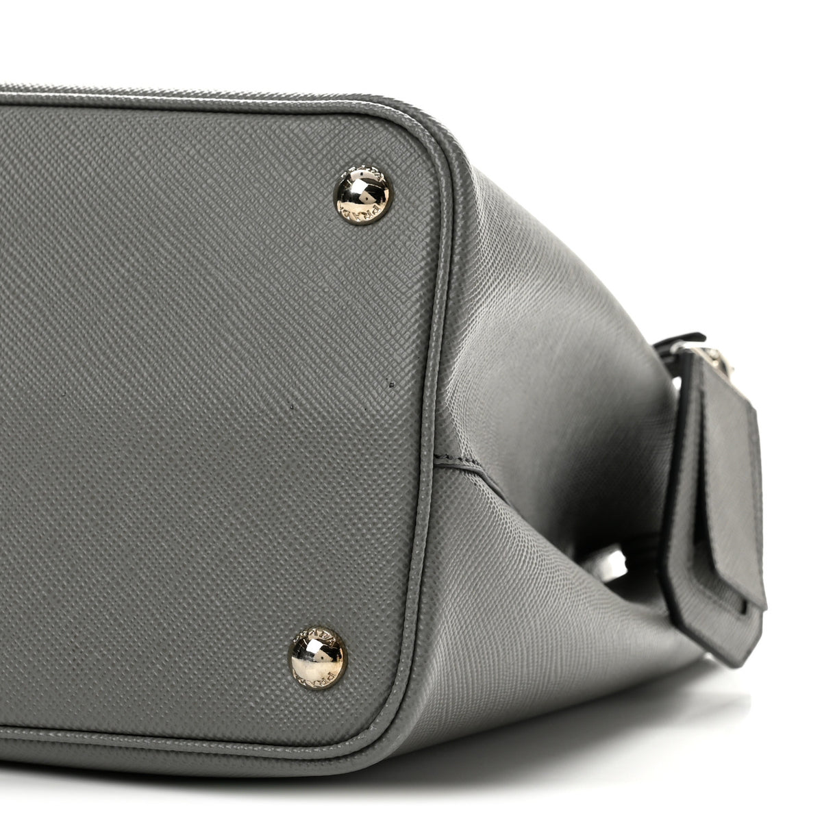 Prada Saffiano Cuir Medium Double Bag Marmo 11 of 14