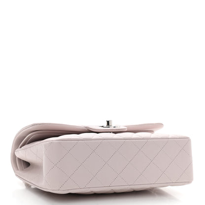 Chanel Lambskin Quilted Small Double Flap Light Purple 4 of 10