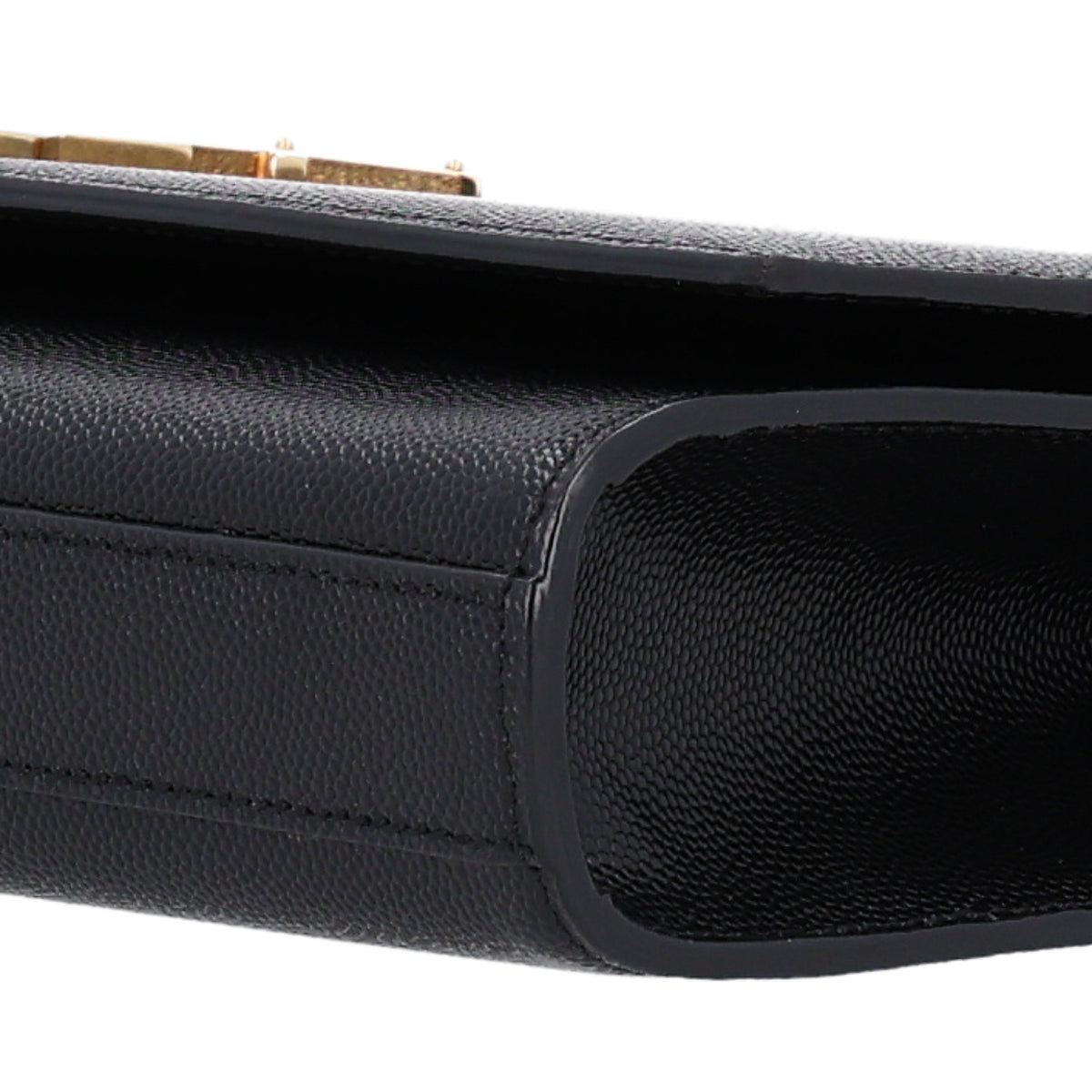 Saint Laurent Grain De Poudre Monogram Cassandre Clutch Black 2 of 10