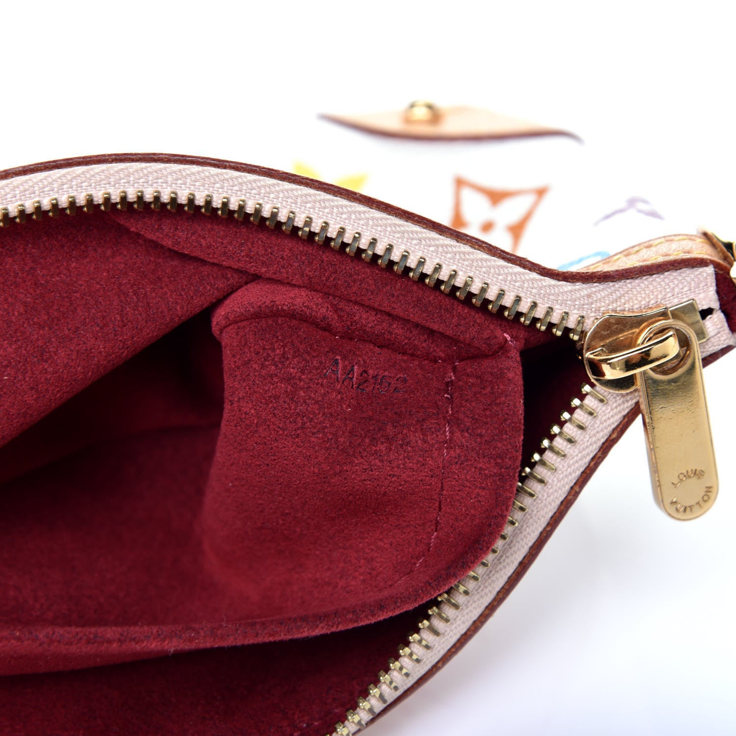 Louis Vuitton Monogram Multicolor Pochette Milla MM White 7 of 7