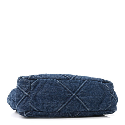Chanel Denim Quilted Medium Chanel 19 Flap Blue 4 of 10