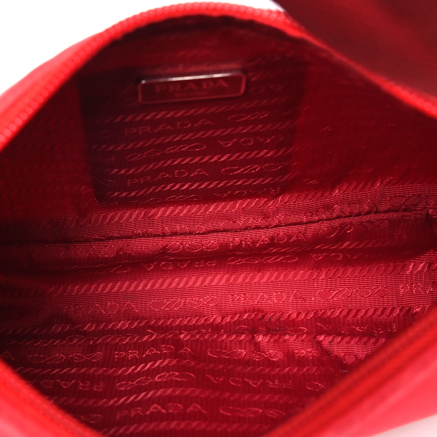 Prada Tessuto Nylon Mini Re-Edition 2000 Bag Rosso 5 of 8