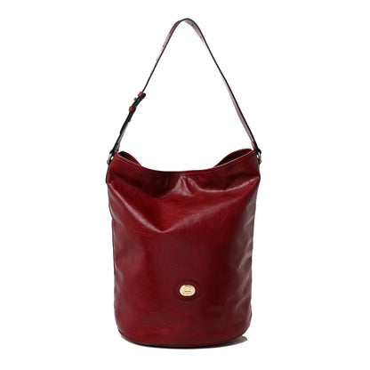 Gucci Fluffy Calfskin Morpheus Hobo Shoulder Bag Red 1 of 10