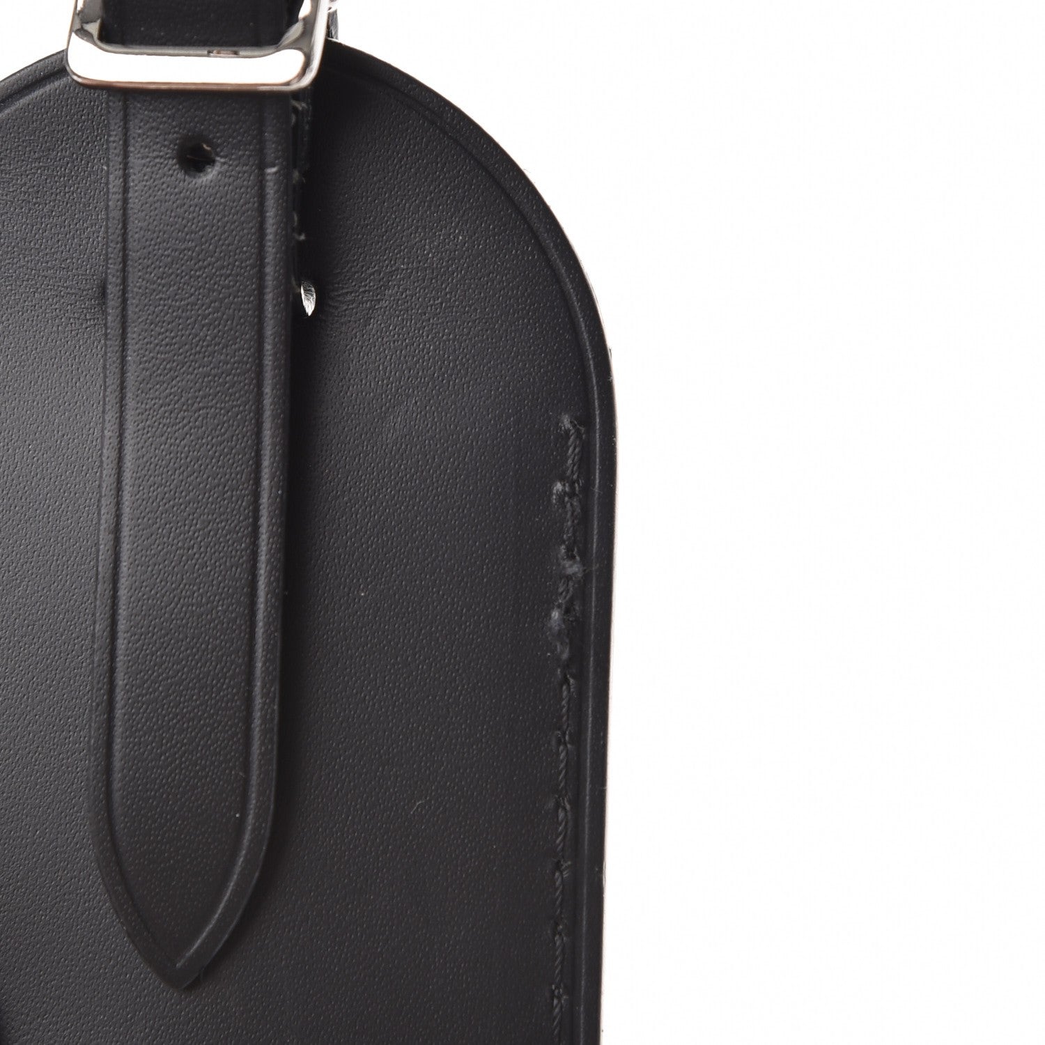 Louis Vuitton Calfskin Luggage Tag Black 5 of 5