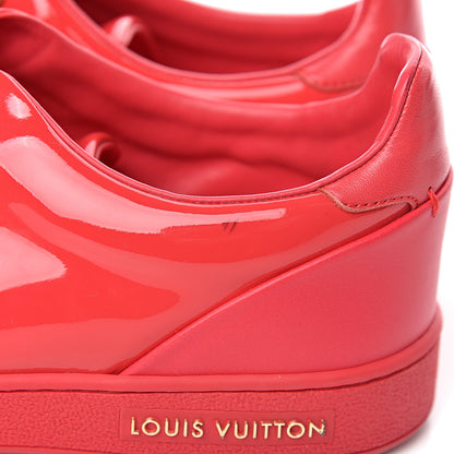 Louis Vuitton Patent Calfskin Frontrow Sneakers 39 Framboise 13 of 14