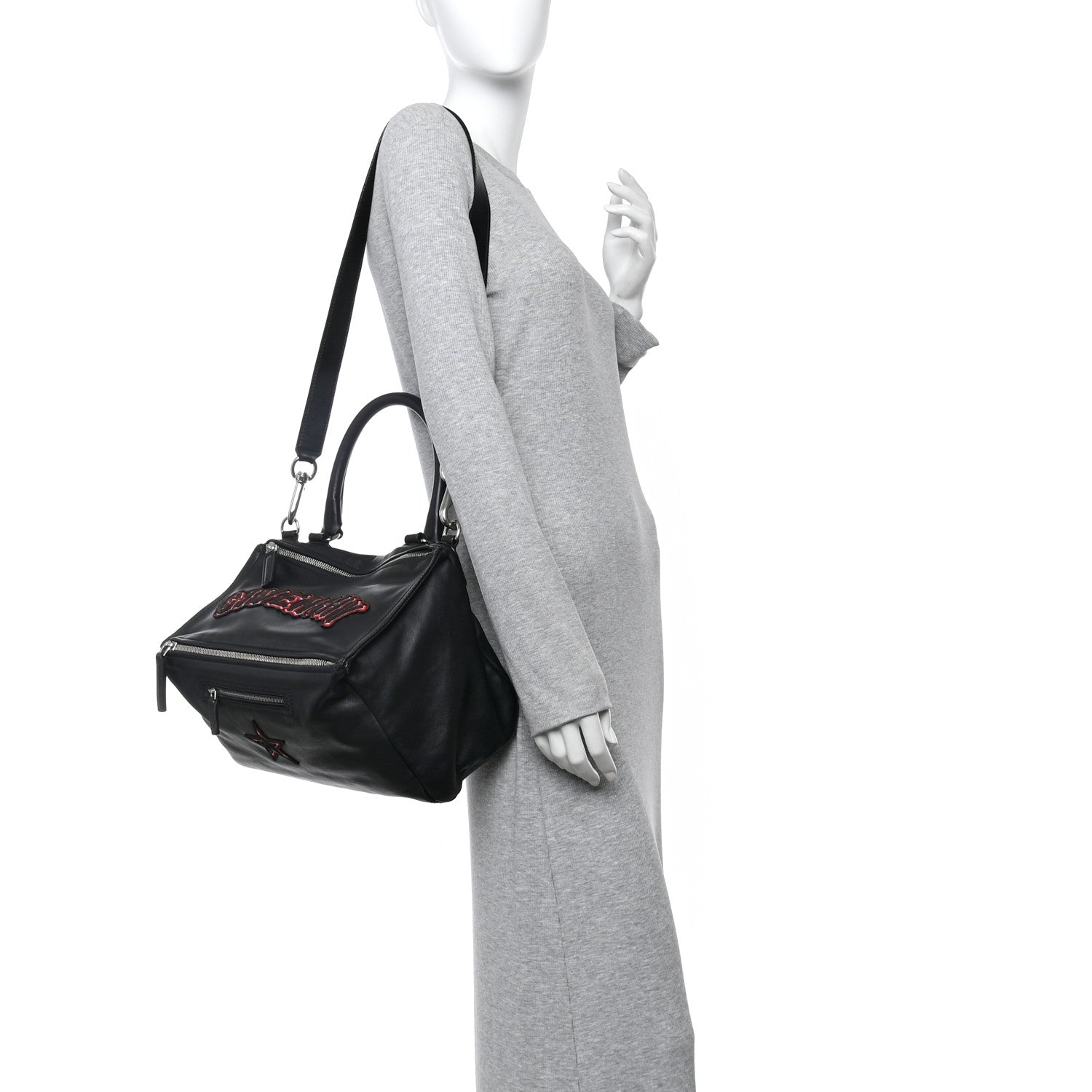 Givenchy Calfskin Gothic Medium Pandora Black 2 of 11