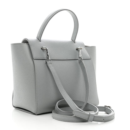 Celine Grained Calfskin Nano Belt Bag Mineral 3 of 10