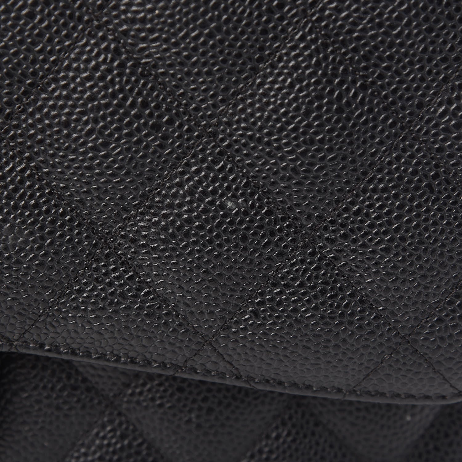 Chanel Caviar Quilted Jumbo Double Flap Black 11 of 13