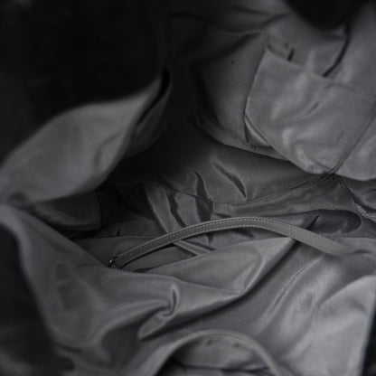 Chanel Distressed Glazed Caviar Quilted Large Elastic Tote Black 5 of 12