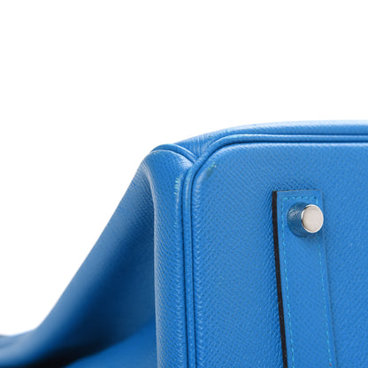 Hermes Epsom Birkin 35 Bleu Zanzibar 9 of 14