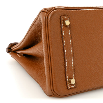 Hermes Togo Birkin 30 Gold 9 of 14
