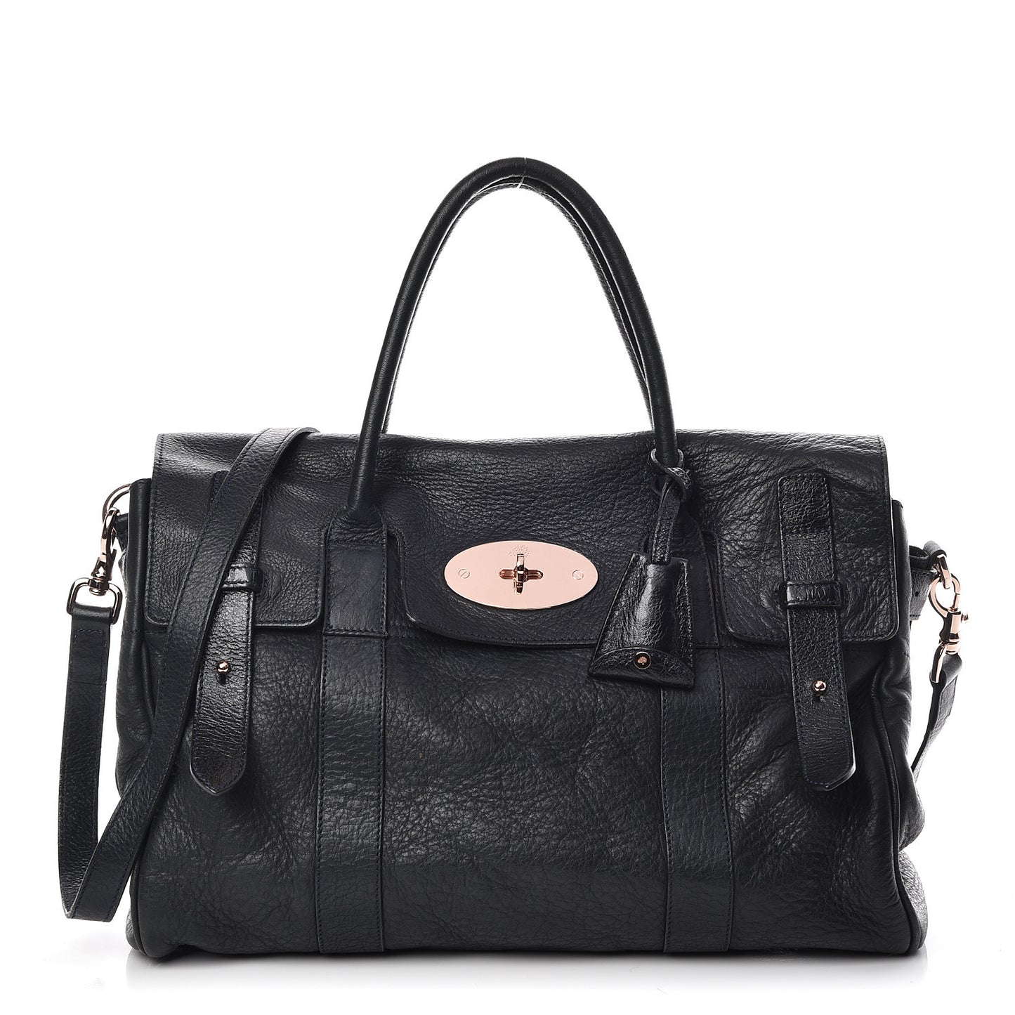 Goatskin Heritage Bayswater Satchel Nightshade Blue