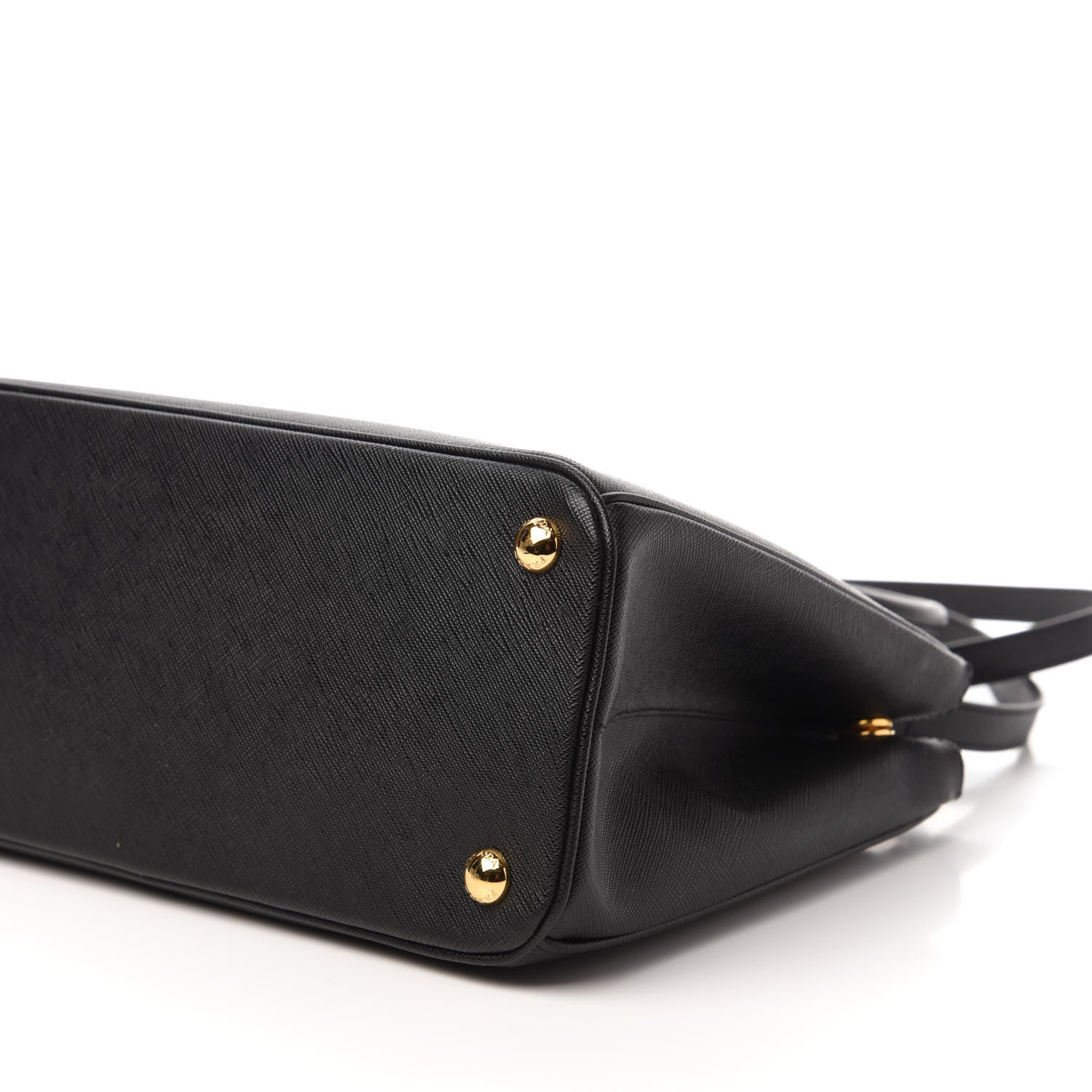 Prada Saffiano Small Galleria Double Zip Tote Black 7 of 10