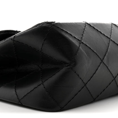 Chanel Aged Calfskin Quilted 2.55 Reissue 226 Flap Black 9 of 11
