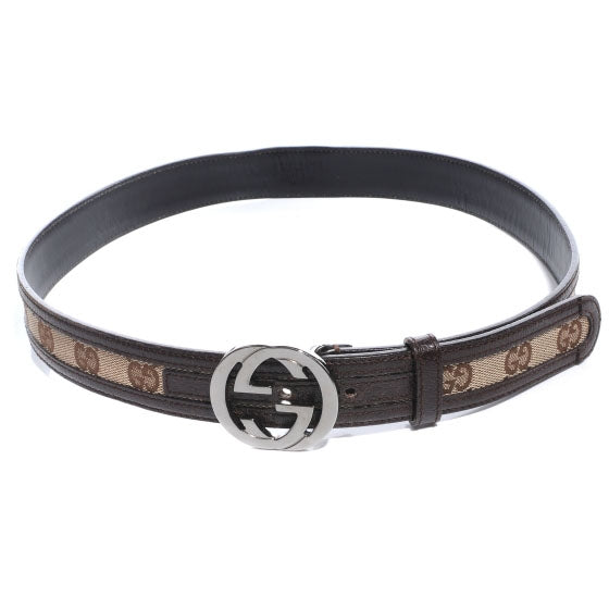 Monogram Interlocking G Belt 80 32