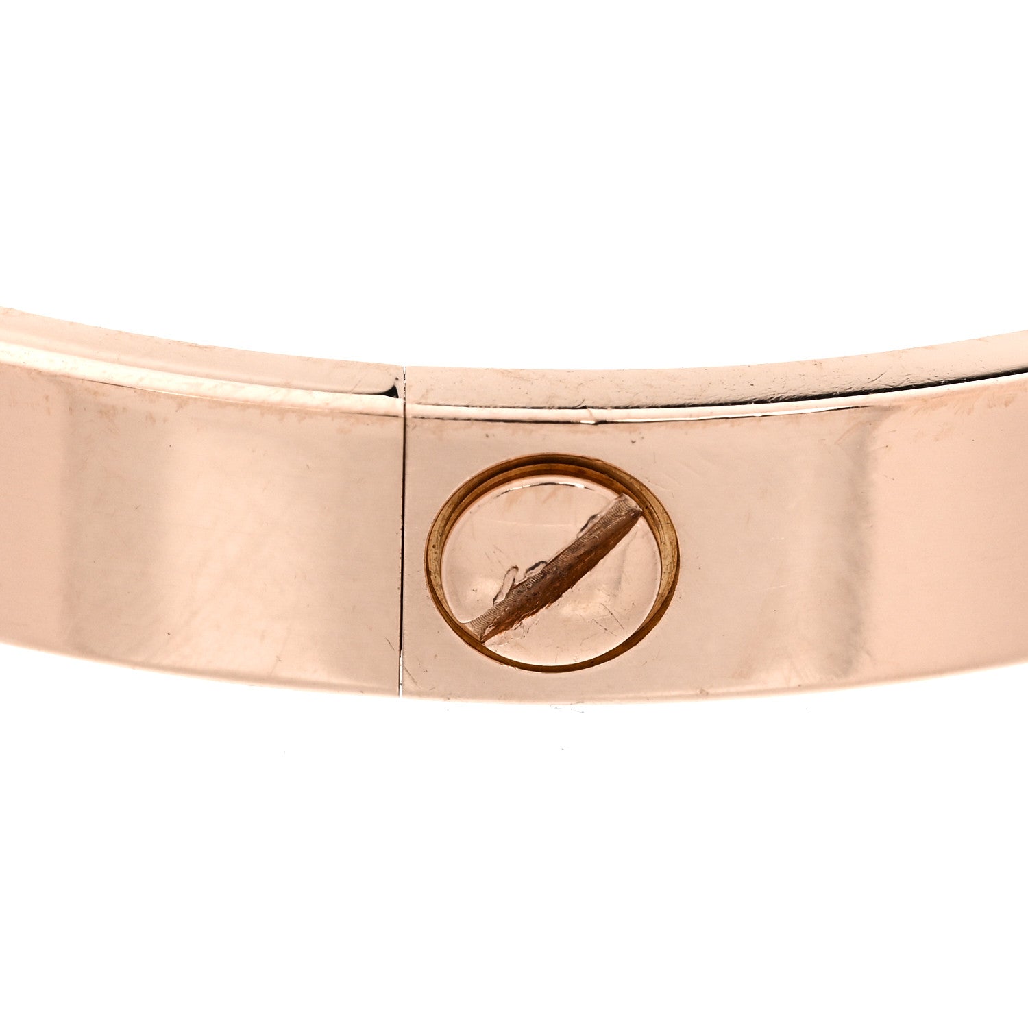 Cartier 18K Pink Gold LOVE Bracelet 18 5 of 9