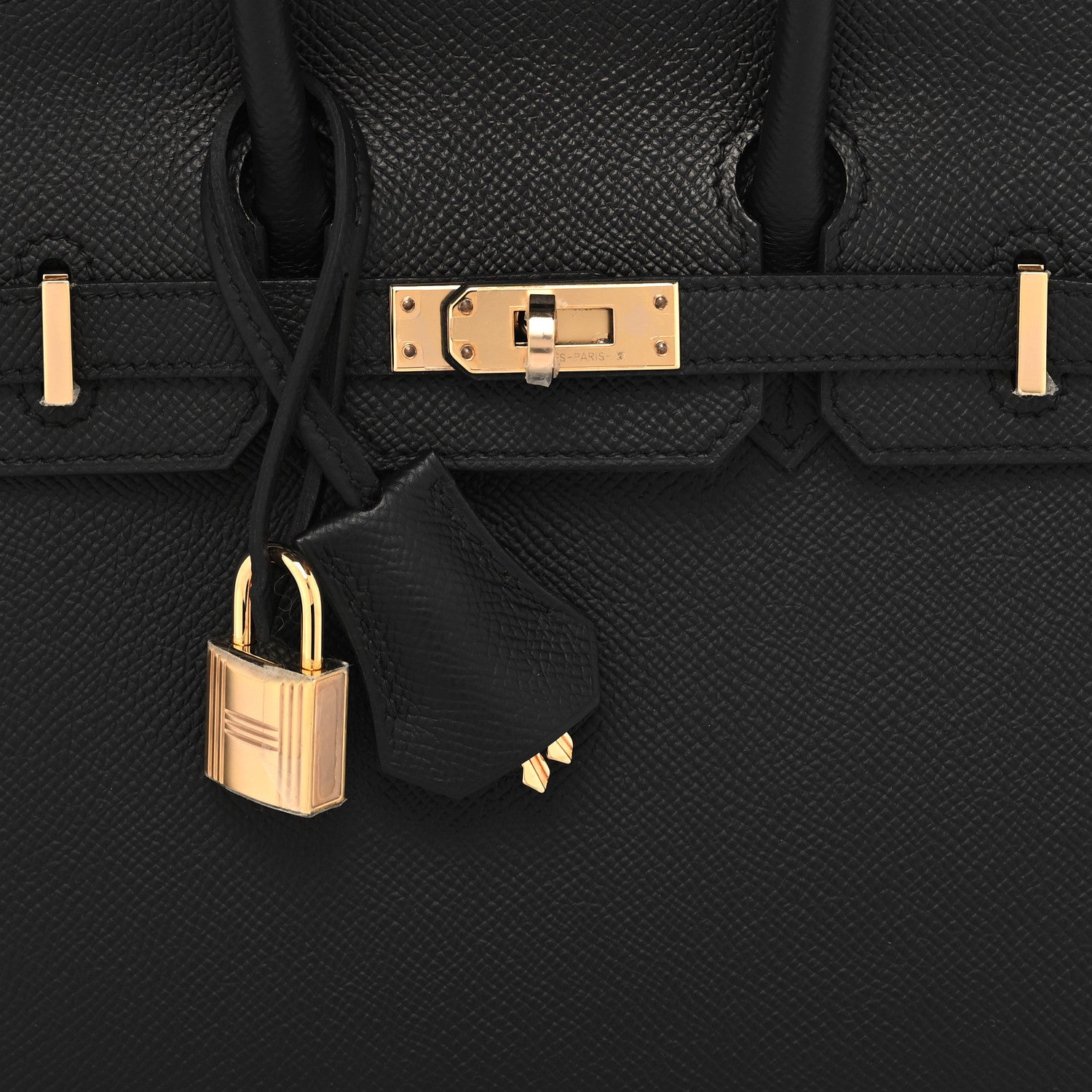 Hermes Epsom Birkin Sellier 25 Black 8 of 13