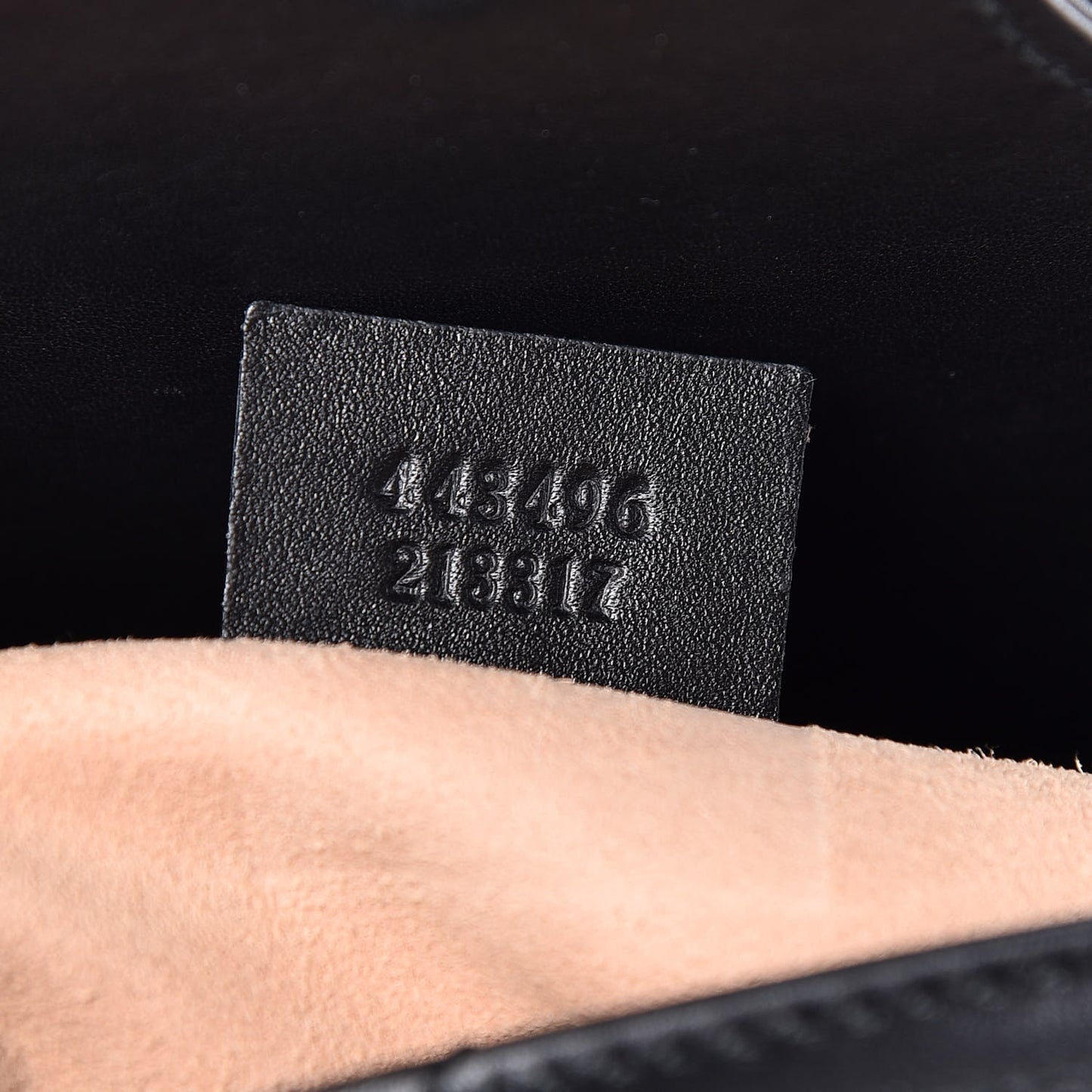 Calfskin Matelasse Studded Medium Pearly GG Marmont Shoulder Bag Black