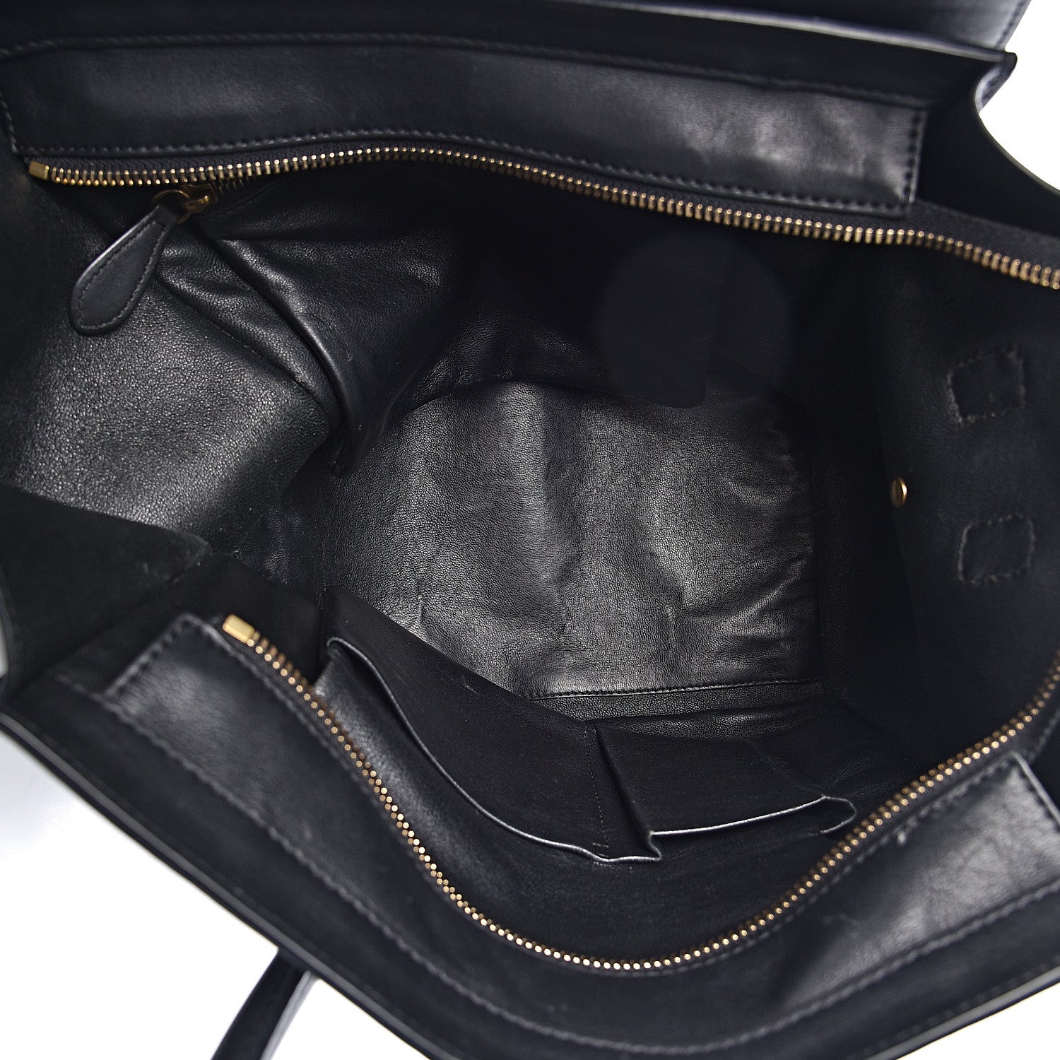Celine Smooth Calfskin Mini Luggage Black 5 of 25