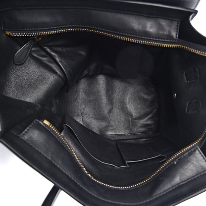 Celine Smooth Calfskin Mini Luggage Black 5 of 25