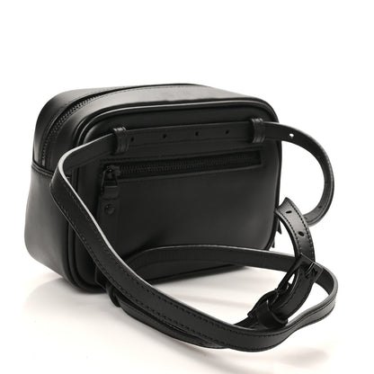 Saint Laurent Calfskin Matelasse Monogram Lou Belt Bag Black 3 of 10