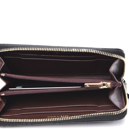 Chanel Caviar Quilted Medium Zip Around Wallet Black 4 of 9