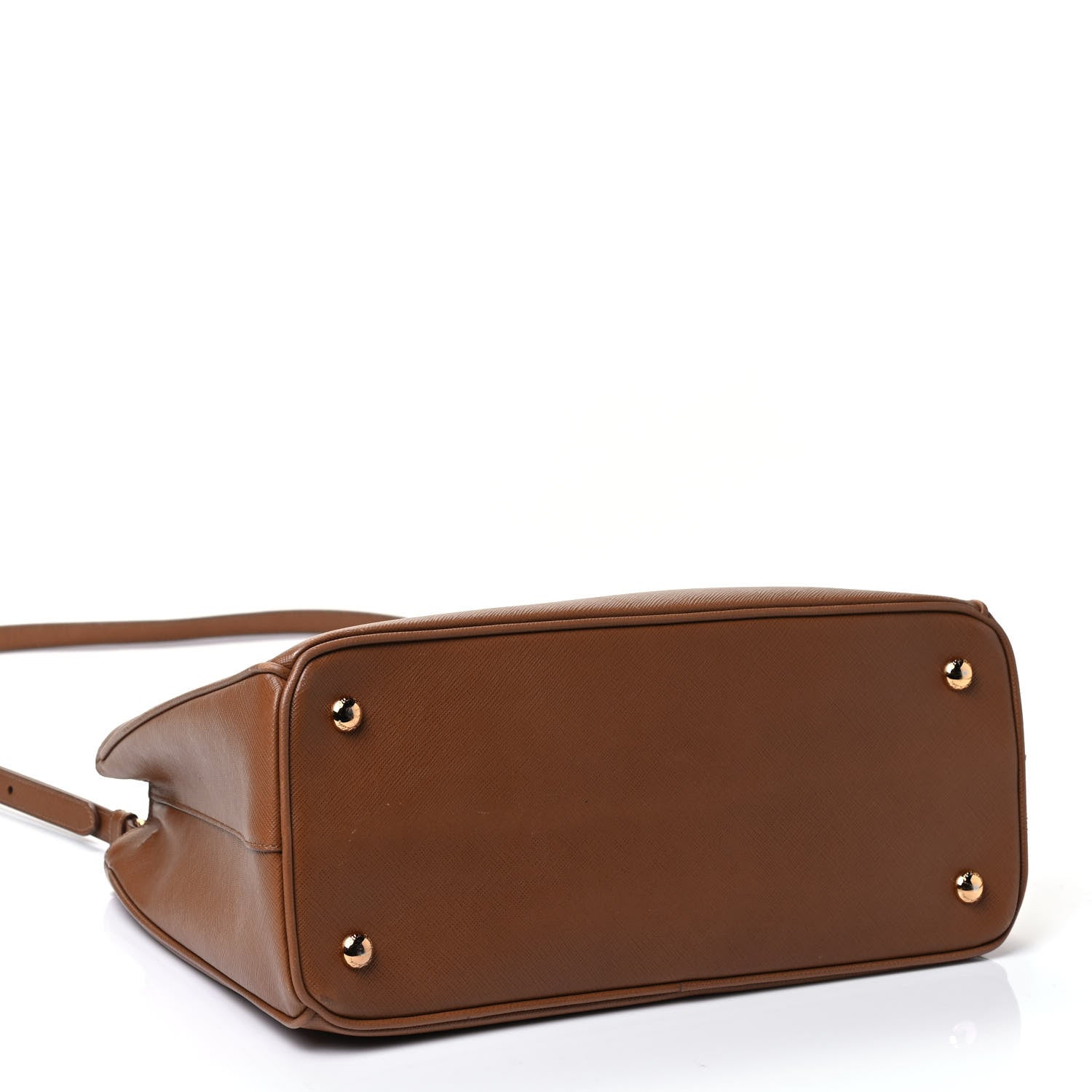 Prada Saffiano Lux Medium Tote Caramel 3 of 4