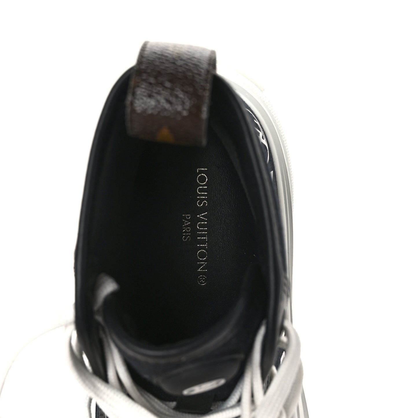 Canvas LV Squad Sneaker Boots 38 Black