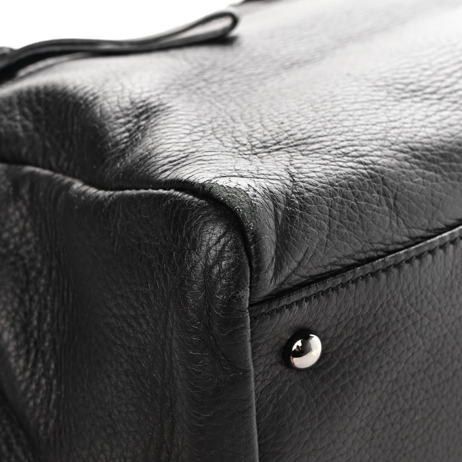 Chanel Deerskin Luxe Ligne Large Bowler Black 10 of 15