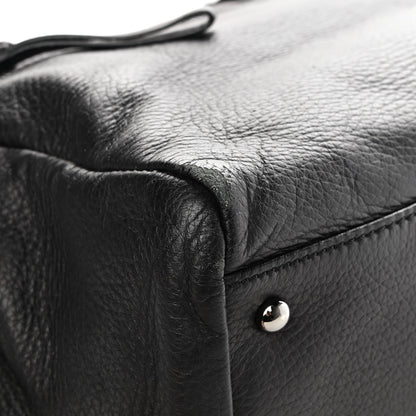 Chanel Deerskin Luxe Ligne Large Bowler Black 10 of 15