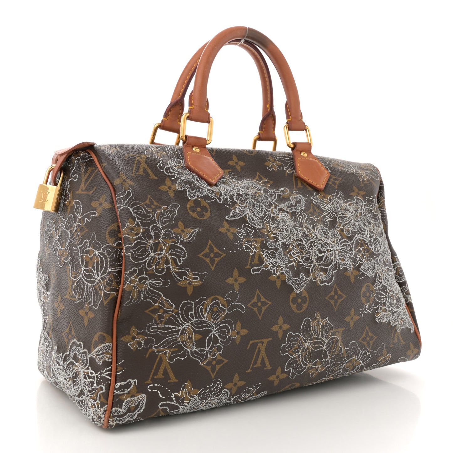 Monogram Dentelle Speedy 30 Silver