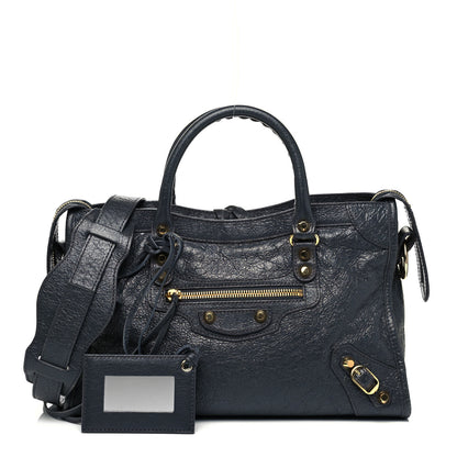 Balenciaga Agneau Classic Gold Hardware S City Gris Fossile 1 of 9