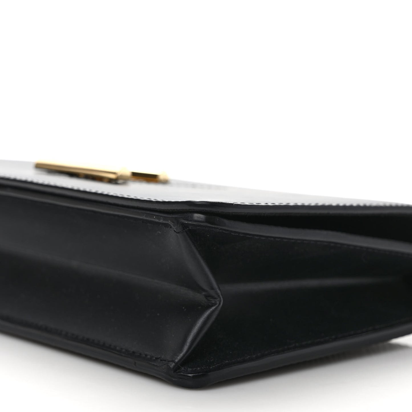 Epi Twist Belt Chain Wallet Black