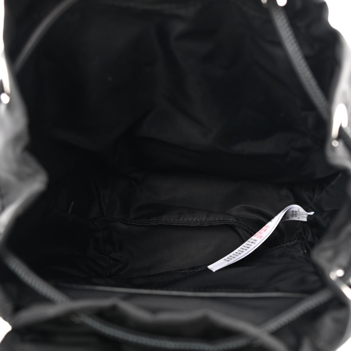 Nylon Logo Print Small Rucksack Backpack