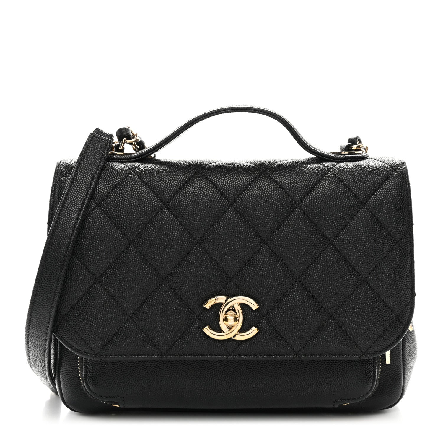 Chanel Caviar Quilted Medium Business Affinity Flap Black 1 of 10