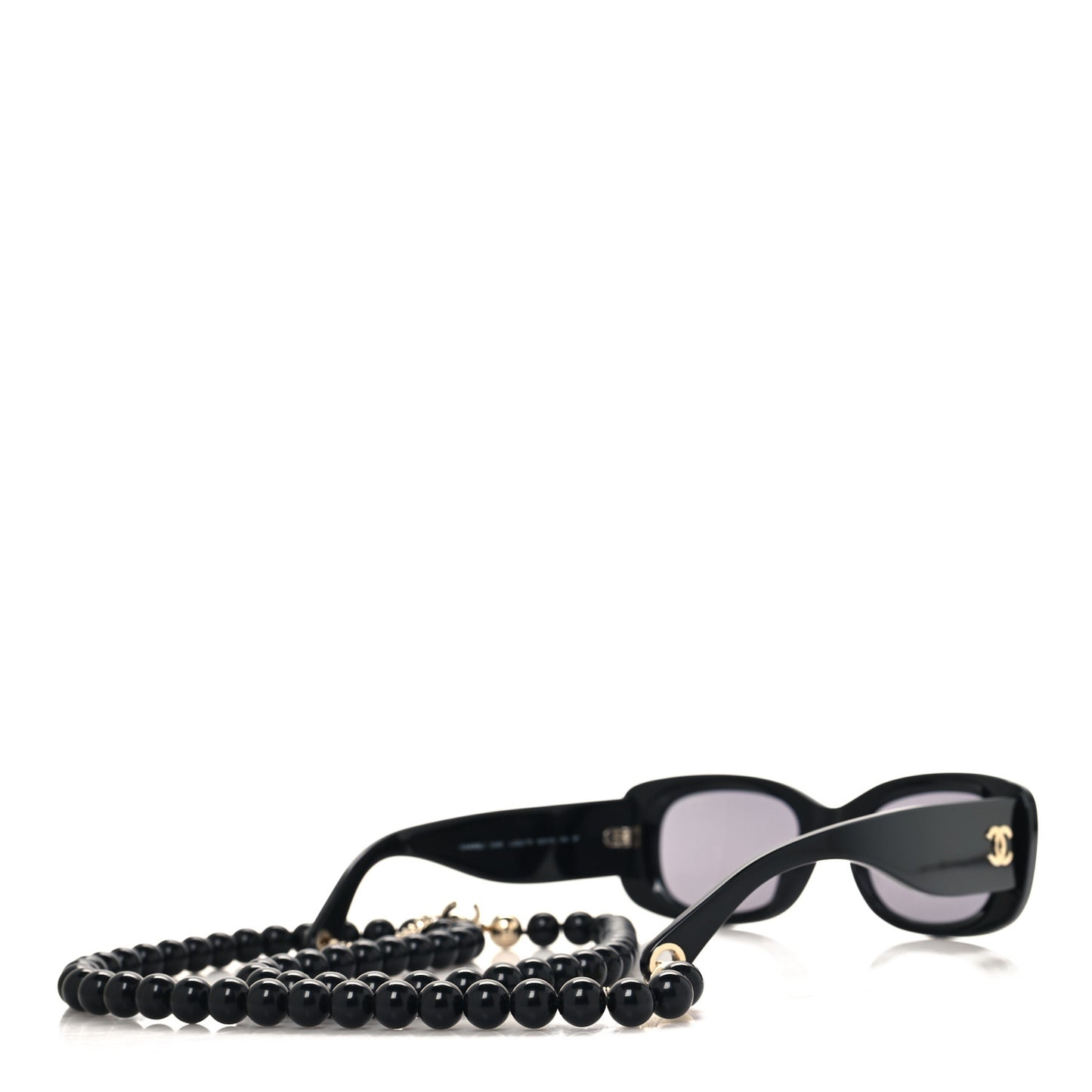 Acetate Rectangle Sunglasses 5488 Black