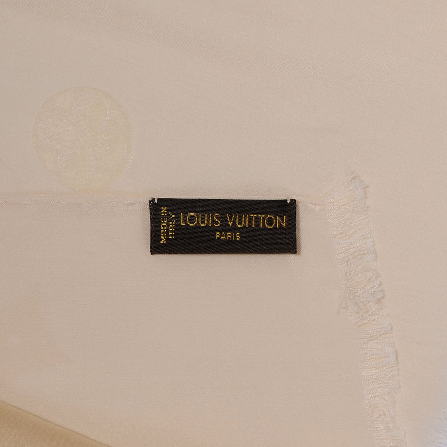 Louis Vuitton Silk Acetate Monogram Scarf 4 of 5
