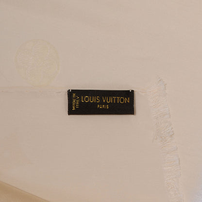 Louis Vuitton Silk Acetate Monogram Scarf 4 of 5