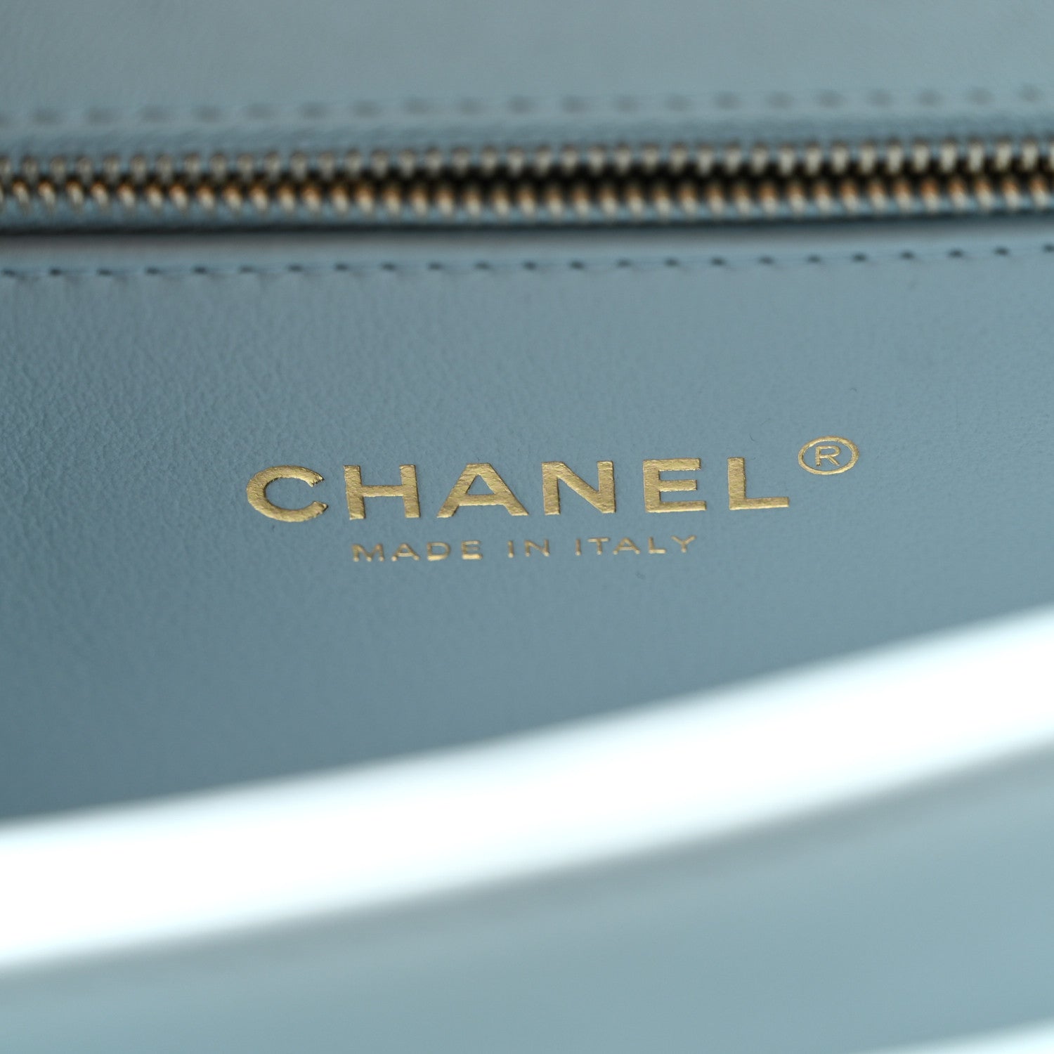 Chanel Lambskin Quilted Small Trendy CC Flap Dual Handle Bag Light Blue 6 of 10